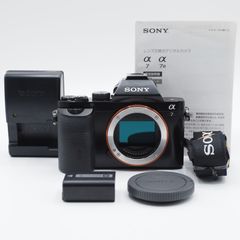 ★ショット数26,341回・新品級★ SONY ソニー ミラーレス α7 ボディ ILCE-7 #2654