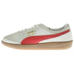 PUMA (プーマ) VLADO STENZEL LEGEND ヴラド シュテンツェル レジェンド スウェードローカットスニーカー レッド/ホワイト US9/27cm 384252-01
