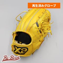 【クリーニング済み (高校野球対応)】 ザナックス 硬式グローブ / 内野手用 型付け済み (Xanax グラブ)[WE1238]