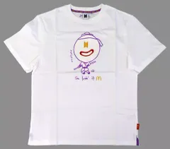 ☺️BTS☺️マクドナルド Tシャツ ジョングク グク 白 XL 新品 2025年最新】bts マクドナルド tシャツの人気アイテム - メルカリ