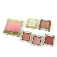 エクセル アイシャドウ/チーク 6点セット まとめて 大量 コスメ ブラシ無 レディース excel 【中古】