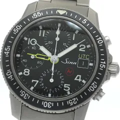 ジン Sinn 103.TI.AR.UTC デイデイト クロノグラフ 自動巻き メンズ美品保証書付き_871496のサムネイル