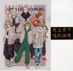 【中古】クリアファイル 東京卍會(パーカー) A4クリアファイル＆ステッカー 「一番くじ 東京リベンジャーズ 聖夜決戦編」 G賞