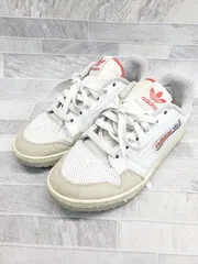 ◇ Θ adidas アディダス NY 90 フットウェア<!-利用不可文字-!>GX4393 スニーカー シューズ サイズ23.5 ホワイト レッド レディース P  【1411070019981】