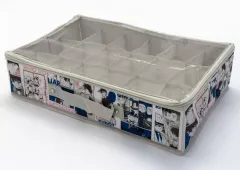 【中古】雑貨 集合(ホワイト) 仕切り付き小物収納 「名探偵コナン×3COINS」