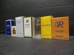 中古品 柑橘系 香水 7本セット 5ml～7ml ジバンシイ イヴ・サンローランなど