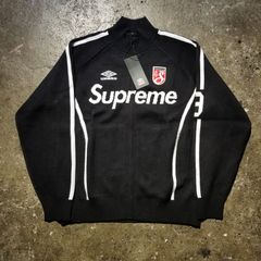 Supreme 25ss × UMBRO Zip Up Sweater S シュプリーム アンブロ ジップアップセーター ニットブルゾン
