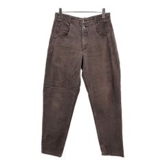 90年代 USA製 GUESS JEANS ゲスジーンズ デニムパンツ ブラウン(メンズ W32 L32)中古 古着 U8495