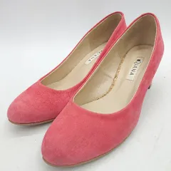 ◇ DIANA ダイアナ パンプス サイズ23.5 レッド系 レディース E  【1408060056354】