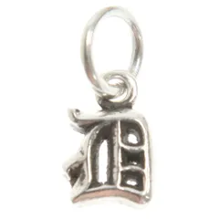 CHROME HEARTS (クロムハーツ) アルファベットスタックチャーム Dイニシャル シルバーネックレストップのサムネイル