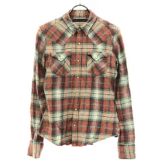 ラルフローレン チェック柄 長袖 ウエスタンシャツ 7 RALPH LAUREN レディース