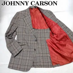 秋冬【70s USA製/ユニオンチケット】JOHNNY CARSON ジョニーカーソン ヴィンテージ ジャケット L-XL メンズ チェック柄