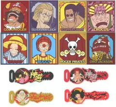 【中古】グッズセット 全12種セット ラバーアソート 「一番くじ ワンピース ロジャー海賊団～伝説の海賊～」 J賞