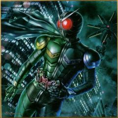 [중고] 종이 제품 가면 라이더 W 색 종이 색상 이거 -A Work Of KAMEN RIDER- [이치 반 쿠지 가면 라이더 제로 원 NO.01 feat. 레전드 가면 라이더] C 상