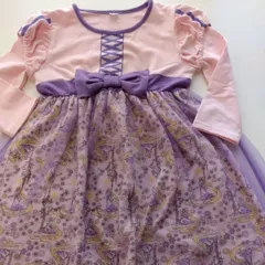 663 130cm ディズニープリンセスワンピース ラプンツェル