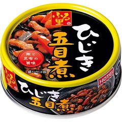 【5缶】ホテイフーズ ふる里 ひじき五目煮 75g HOTEI 缶詰 備蓄 防災 総菜