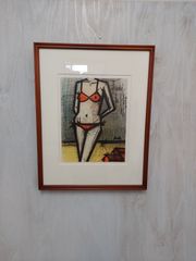ベルナール・ビュッフェ「Annabel en maillot de bain」 - メルカリ