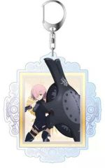 [중고] 키홀더 마스코트 (캐릭터) 쉴더/매쉬 키리에라이트 데카키홀더 [Fate/Grand Order -절대 마수전선 바빌로니아-]