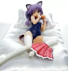 【中古】フィギュア 菜々子 ネコ耳スクール水着 黒ネコ版 「ToHeart2 AnotherDays」 1/5 PVC塗装済み完成品