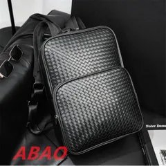 ☆ビジネスリュック 編み込み ビジネス メンズ レディース バッグ pu革 パソコンバッグ クッション材入り バックパック A4対応