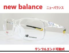 ニューバランス　New Balance◆メガネフレーム　NB09365-3 (クリア)　ケース付