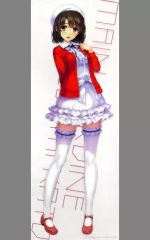 [중고] 포스터 클리어 포스터 카토 메구미 (가디건 레드) [그렇지 못한 그녀의 키우는 방법 그리워하지 않는 하라주쿠의 보내는 방법]