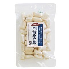 長野善光寺門前 すや亀 門前みそ飴 味噌あめ さらりと溶ける サクサク食感 食べる飴 ちょうどいい塩加減 ご当地 駄菓子