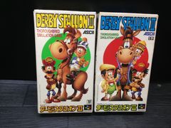 [ダービースタリオンⅡ][ダービースタリオンⅢ] スーファミ SFC ソフト mEE543 ● ★