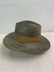 【フォロー割対象商品】麦わら帽子B　緑　若草色　 日焼け対策　日焼け防止