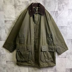 英国製 Barbour バブアー オイルドジャケット BORDER セージ 42