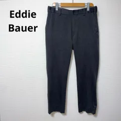 Eddie Bauer エディーバウアー グレー スラックス 33×30 腰ゴム