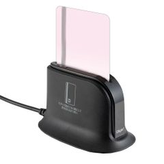 【お取り寄せ】ナカバヤシ 据え置き型USB Type-C マイナカードリーダー/ブラック CRIC－02BK