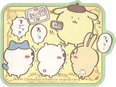 【中古】シール・ステッカー 集合(すごーい) トラベルステッカー(2) 「ちいかわ なんか小さくてかわいいやつ×サンリオキャラクターズ」