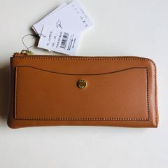 LJ-P0112CA 軽くてうすい長財布 フェイクレザー キャメル