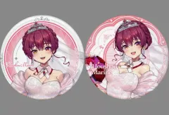 【中古】バッジ・ピンズ 宝鐘マリン(ノーマル) 缶バッジセット 「一番くじ ホロライブ ～Wedding Dress Style～」 缶バッジ賞