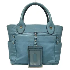 MARC BY MARC JACOBS(マークバイマークジェイコブス) トートバッグ - ライトブルー レザー