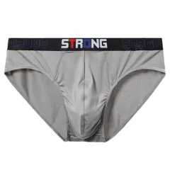 ブリーフ 前閉じ 速乾 立体縫製 ローライズ 浅め かっこいい つるつる さらさら シンプル フィット 快適 下着 パンツ スポーツ プレゼント 黒 白 青 緑 紺 nsj01