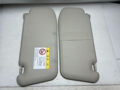 【純正パーツ】　マツダ　CX-5　KE2FW　サンバイザー　室内用　左右セット　内装パーツ　日除け　鏡付き　汚れあり　中古パーツ　ベージュ系