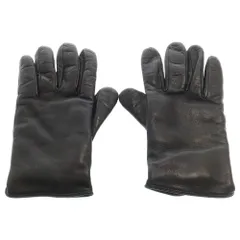 Bottega Veneta（ボッテガヴェネタ）ブラックレザー手袋 Bottega Veneta® Women's Intrecciato Leather Gloves in Nero