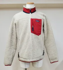 Patagonia パタゴニア レトロX ボアフリースジャケット ユニセックス Lサイズ クリーム fg0825-1