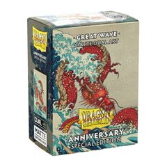 ドラゴンシールド スタンダードサイズ マットデュアルアートスリーブ グレートウェーブ AT-12117 100枚入り DRAGON SHIELD