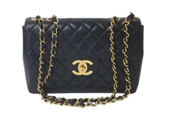 2024年最新】美品 シャネル CHANEL マトラッセ Wチェーンショルダーバッグ Wフラップ バイカラー ブラック×ブラウン  ラムスキンの人気アイテム - メルカリ