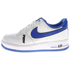 NIKE (ナイキ) AIR FORCE 1 07 LV8 Sneakers DC8873-100 エアフォース1 07レベル8 ローカットスニーカー US9/27cm ホワイト/ブルー