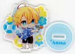 【中古】アクリルスタンド・アクリルパネル 星野アクア(A) ミニキャラアクリルスタンドフィギュア 「くじ引き堂 【推しの子】 キラキラ☆サマーくじ」 B-2賞