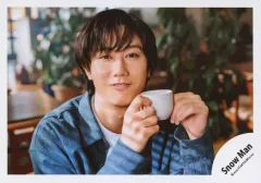 【中古】生写真(STARTO) Snow Man/阿部亮平/横型・バストアップ/アルバム「THE BEST 2020 - 2025」MV＆ジャケ写オフショット/公式生写真