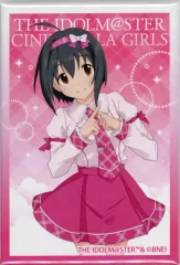 【中古】バッジ・ビンズ 小日向美穂 「アイドルマスター シンデレラガールズ×アクアシティお台場コラボ スクエアカンバッジ vol.1」