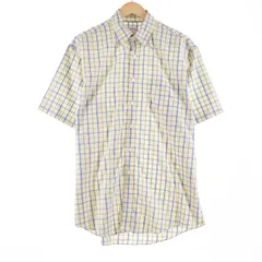 古着 ブルックスブラザーズ Brooks Brothers 346 半袖 ボタンダウン チェックシャツ メンズXL/eaa343167