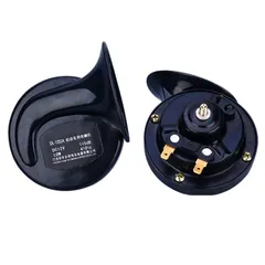 新品 車 ホーン 汎用 12V 対応 レクサス 純正サウンド 車 クラクション 防水 汎用 115db （410HZ 510HZ） 高音 低音 LEXUS 車 クラクション トヨタ・ホンダ・ニッサン・スズキ適用 (12V車のクラクション(汎用))のサムネイル