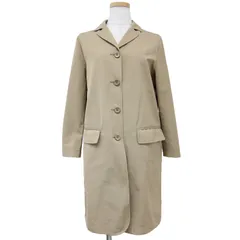 美品 HERNO ヘルノ コート ダスターコート ステンカラーコート ベージュ 38(M) アウター ジャケット ブルゾン 長袖 ミドル丈 コットン 綿 22年秋冬 イタリア製 ブランド シンプル【レディース】のサムネイル