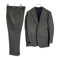 未使用級　超希少　フィナモレ　フォックスブラザーズ生地　チェスターコート　50 超撥水 SUPER 140's チェスターコート(1 DARK GREY): : メンズ｜UNITED